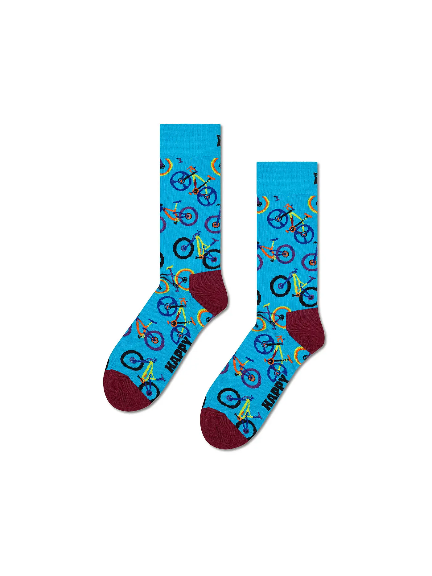 HAPPY SOCKS | Herren Socken MOUNTAIN BIKE 41-46 blue | 